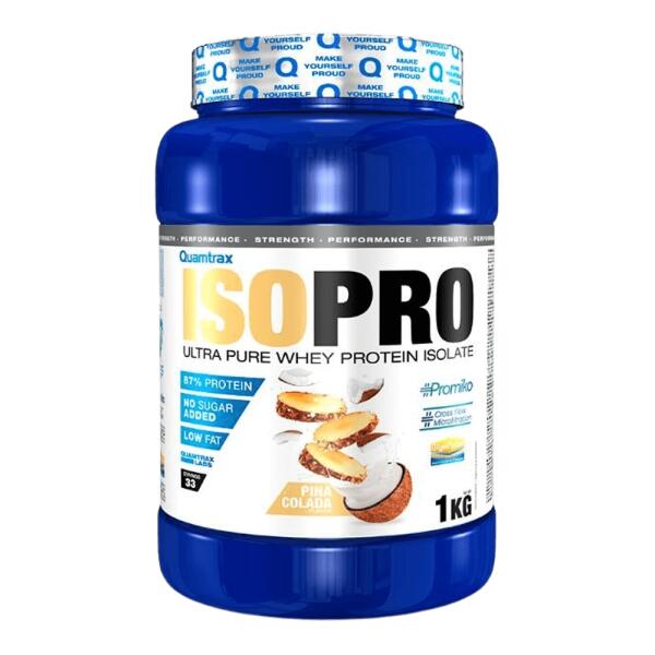Isopro CFM - 1Kg Piña colada Quamtrax