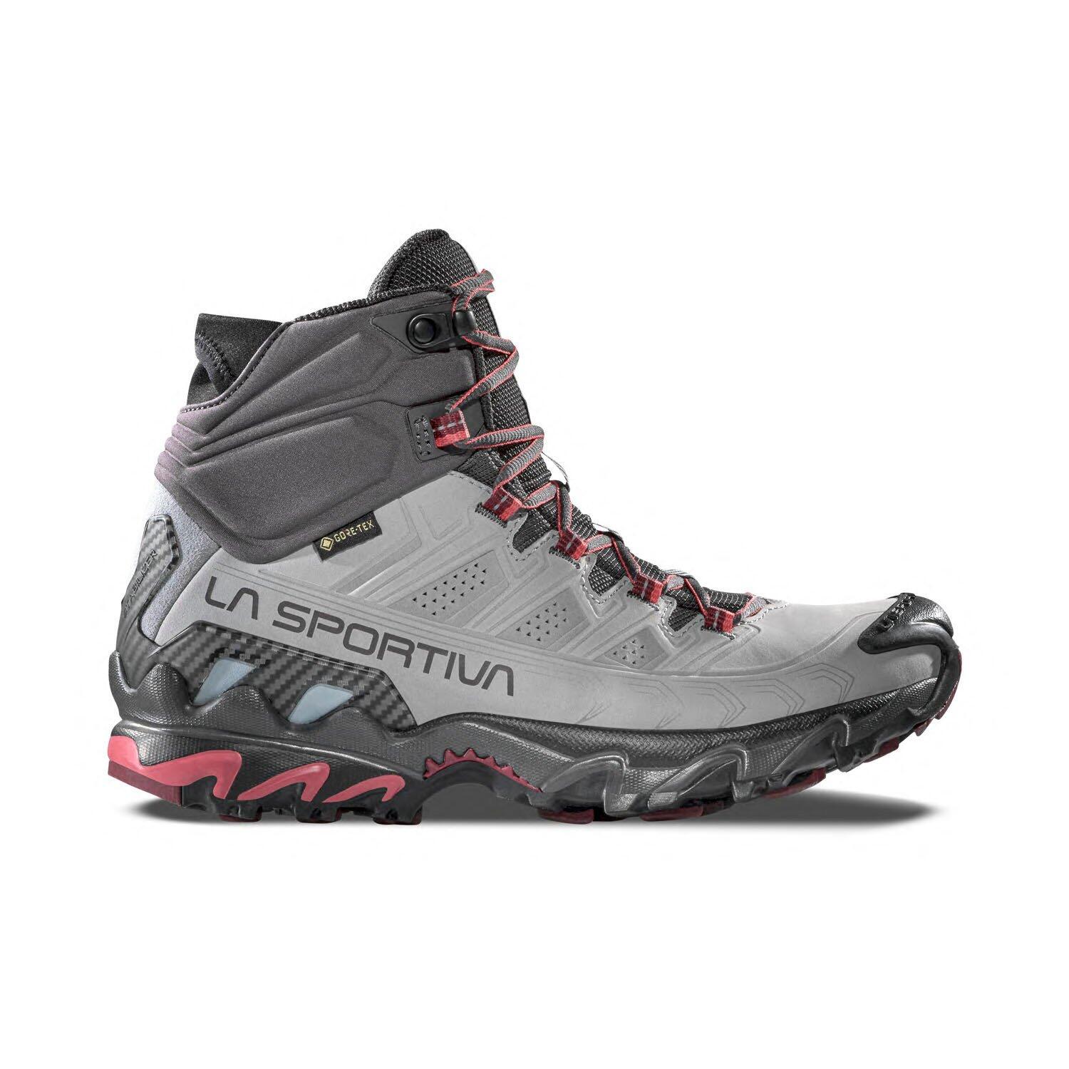 La Sportiva - Chaussures De Randonnee Mid Femme - La Sportiva   Ultra Raptor Ii Mid Leather W - Bottes De Voile - Gris - Decathlon