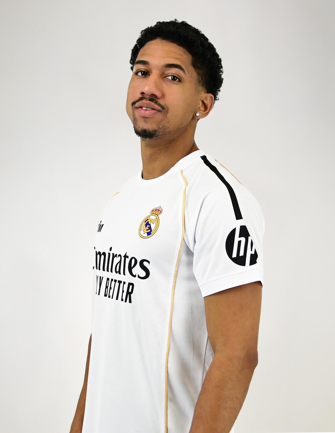 Camiseta Hombre Fútbol 1ª Equipación Real Madrid 25-26 Blanco-RM25C1