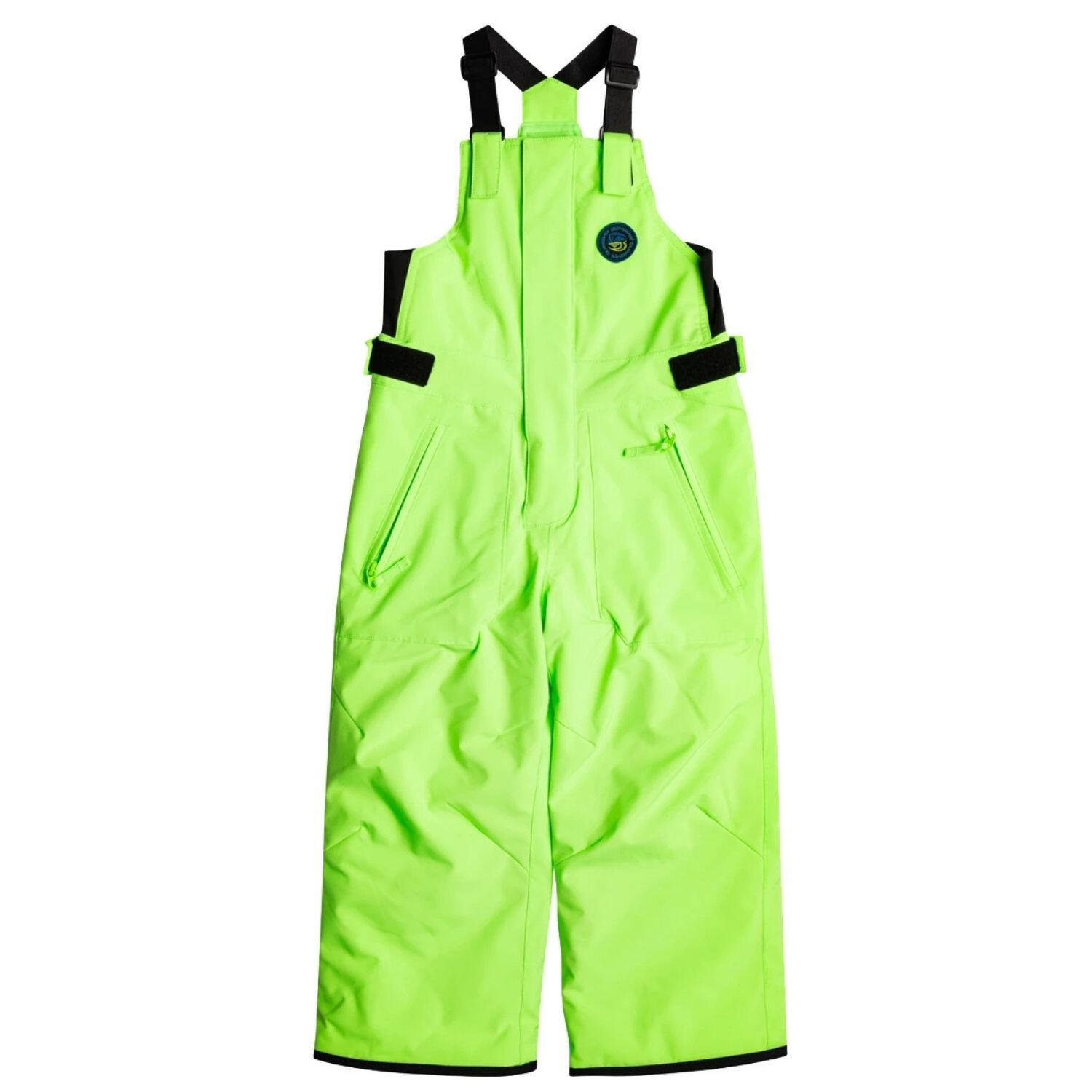 Quiksilver - Pantalon De Ski Quiksilver Boogie Avec Bretelles Pour Enfants - Pantalon De Ski - Vert - Decathlon