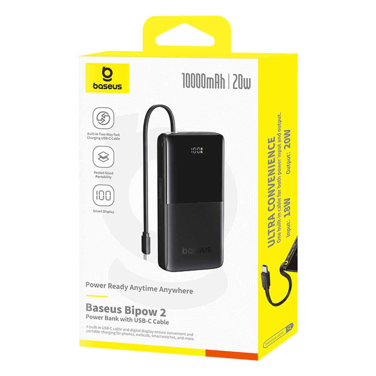 Powerbank Baseus P10077101113-00 Noir 7/7