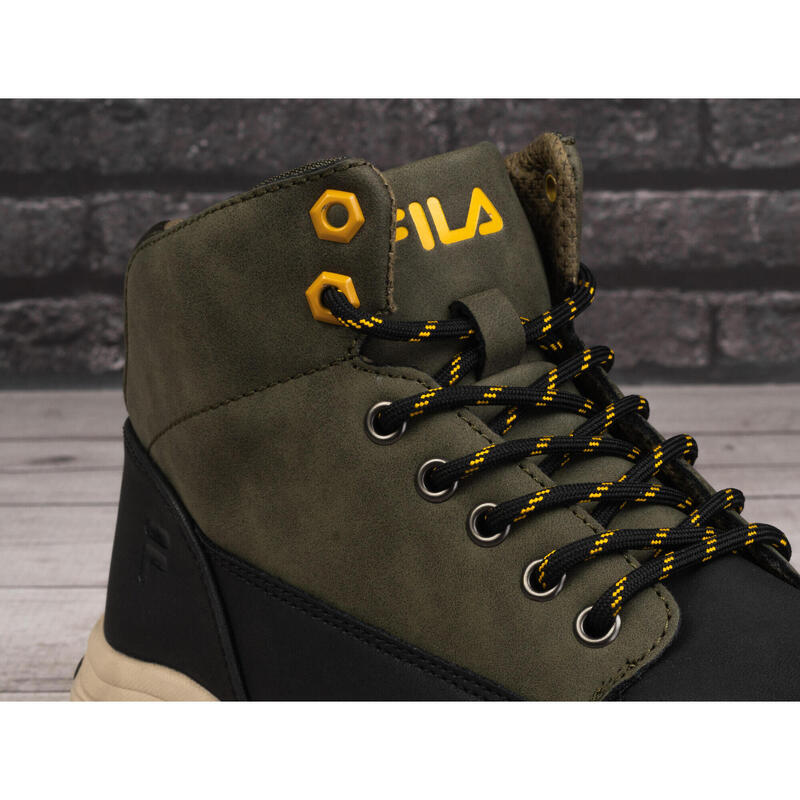 Pantofi universali ffm016983158 pentru iarnă olivi bărbătești