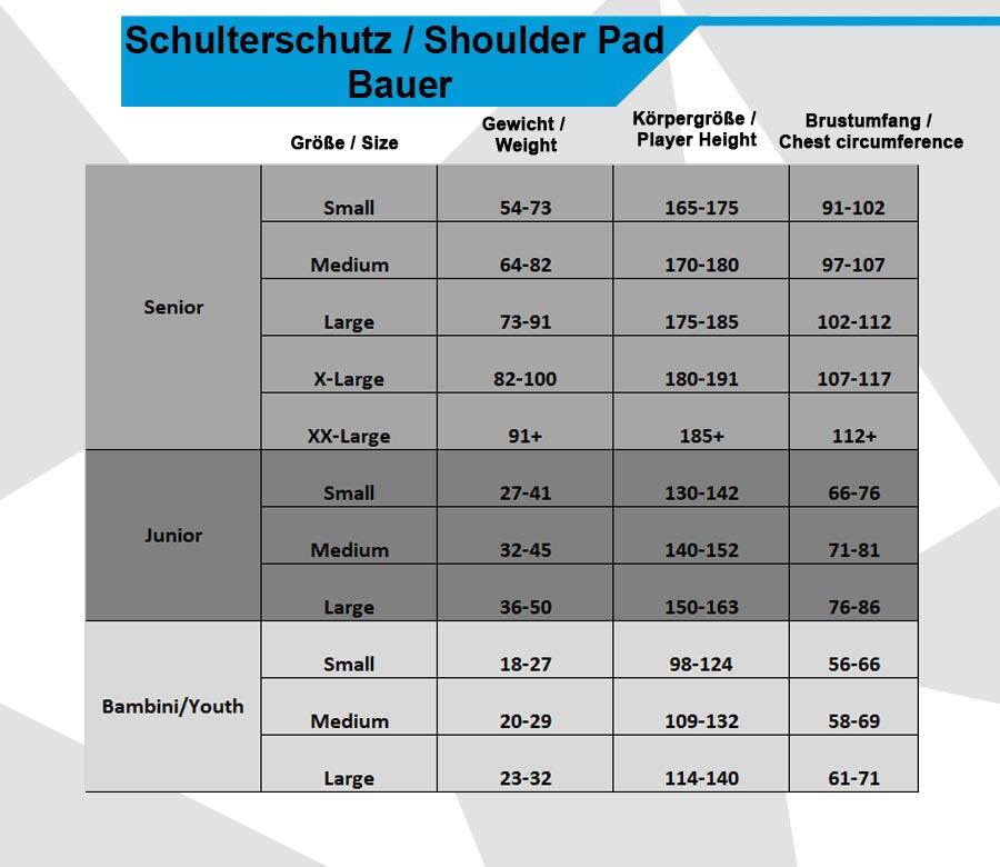 Schulterschutz Bauer Pro Series Senior 2/2