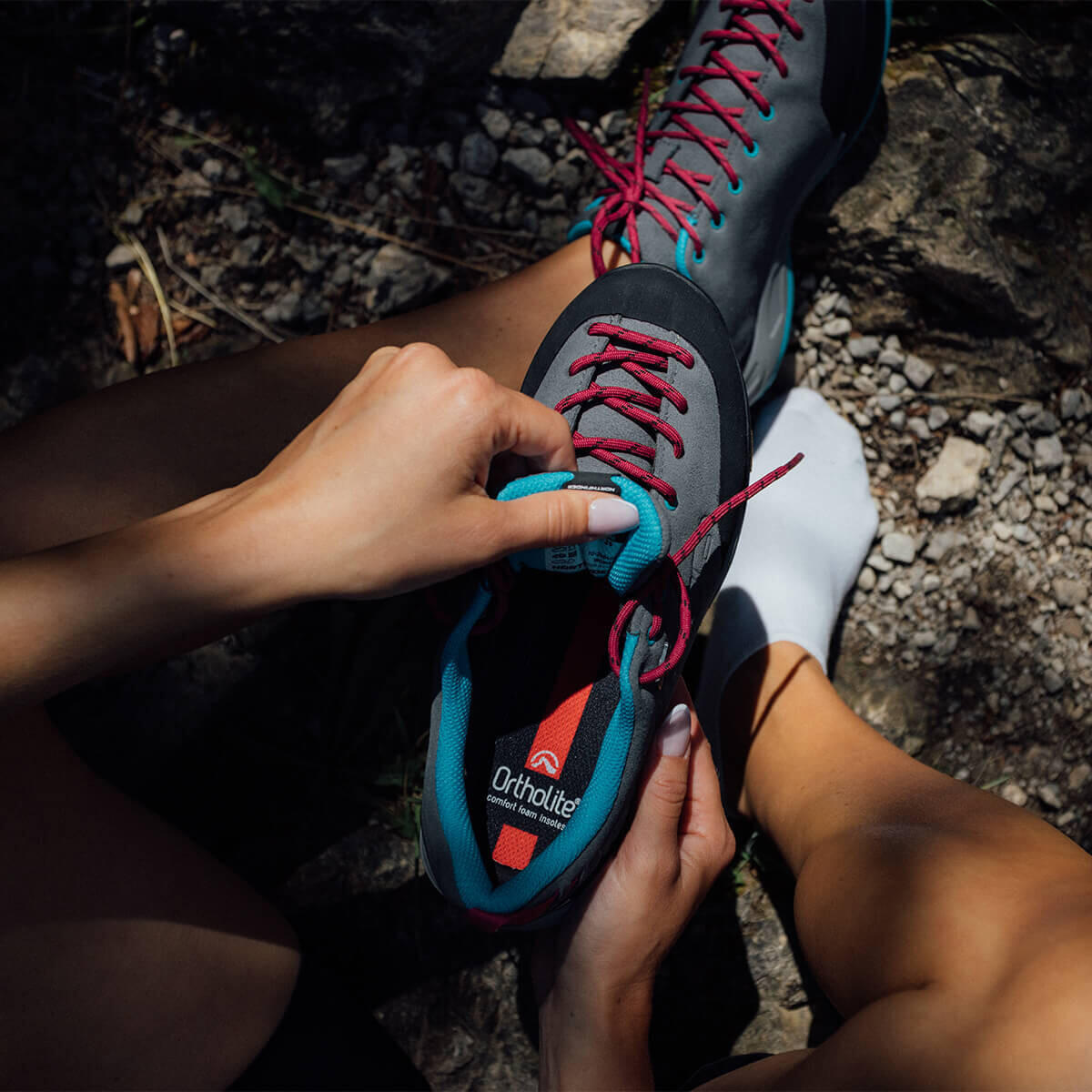 Dámské turistické approach boty VIBRAM® Megagrip MANASLU 3/7