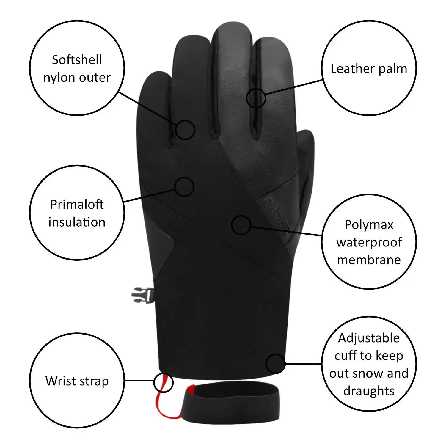 Muffole - Montagna - Unisex - Mountaineer 3 H25 - Nero 3/3