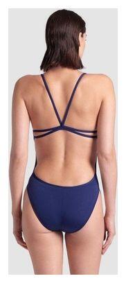 Costum de baie pentru femei Arena Swimsuit Lace Back Solid 2/11