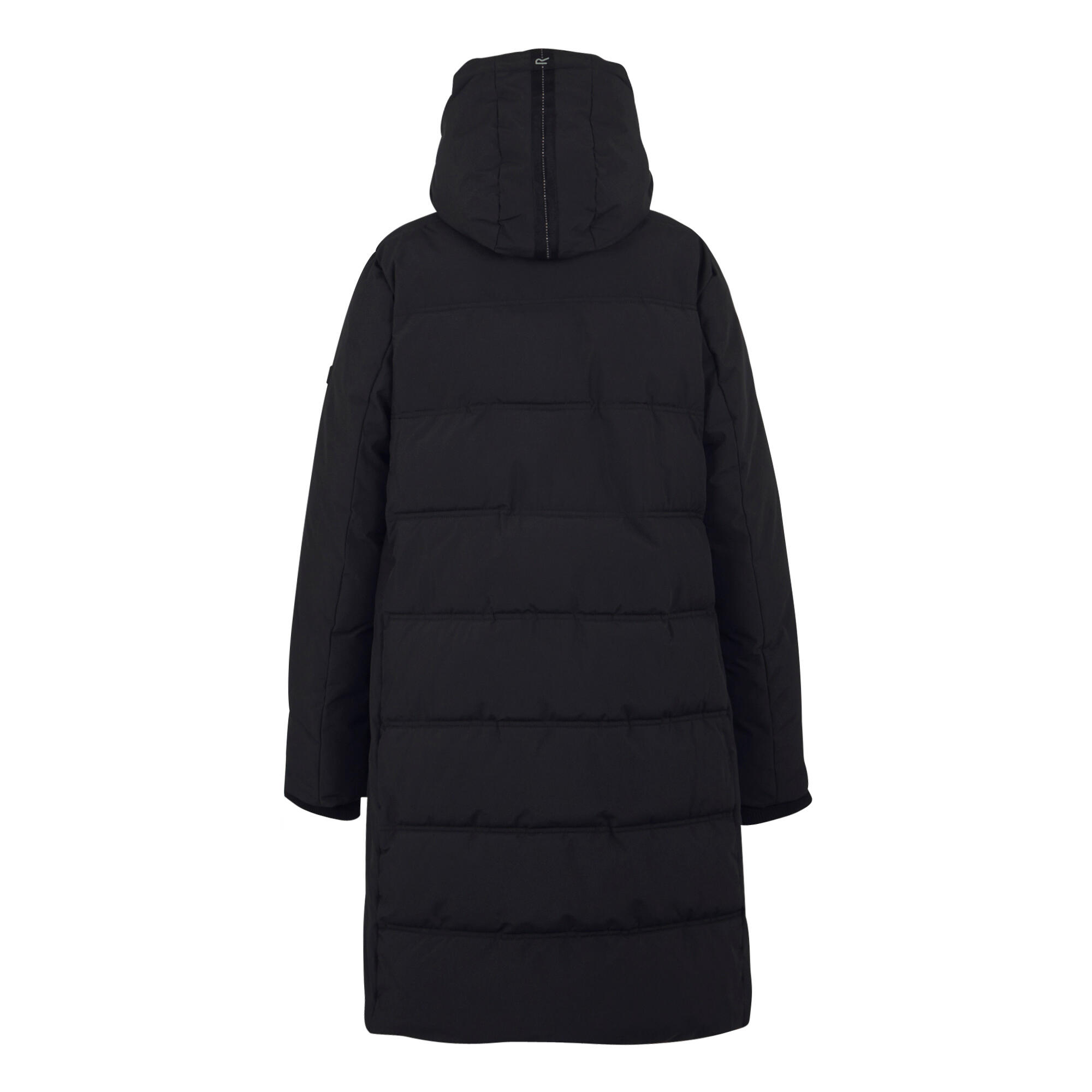 Giacca lunga idrorepellente imbottita da donna Eryn 7/7