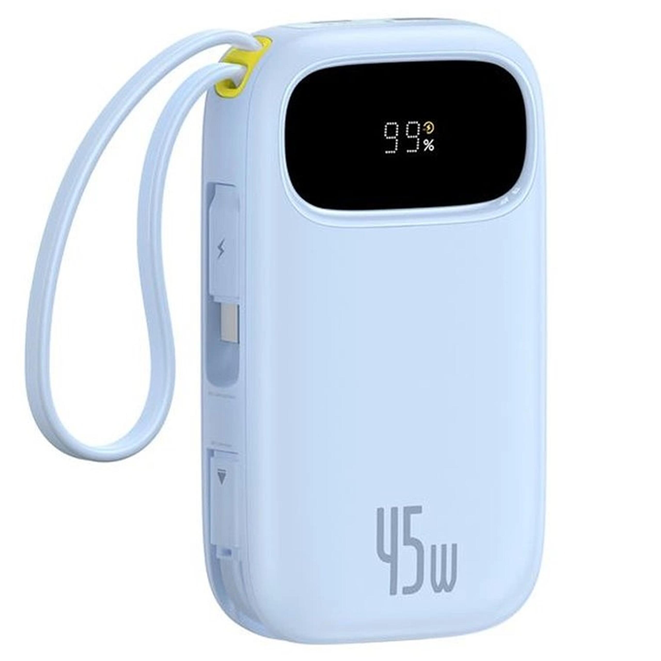 Powerbank Baseus 20000 mAh 45W USB-C USB-A kabel USB-C lightning 3/7