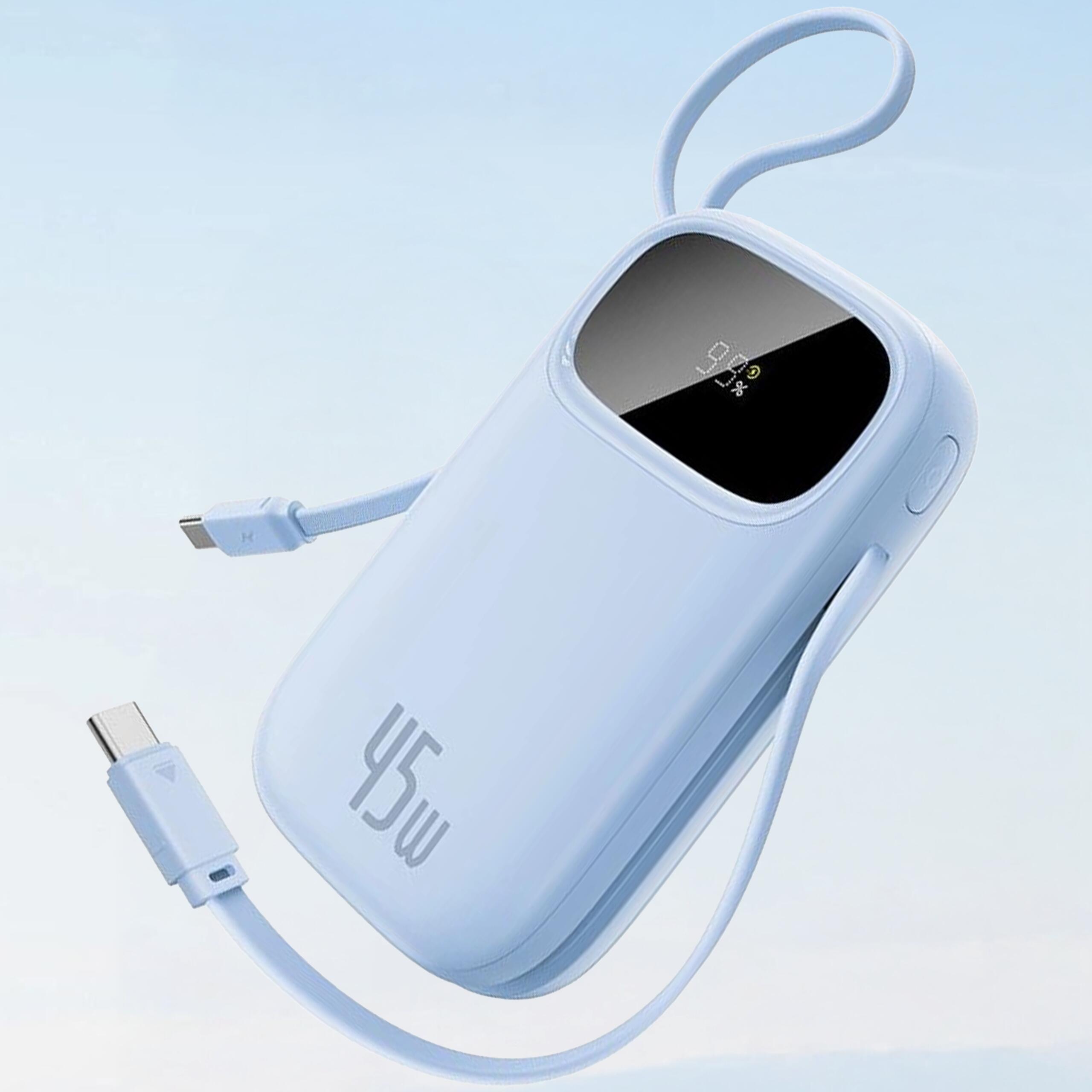 Powerbank Baseus 20000 mAh 45W USB-C USB-A kabel USB-C lightning 2/7