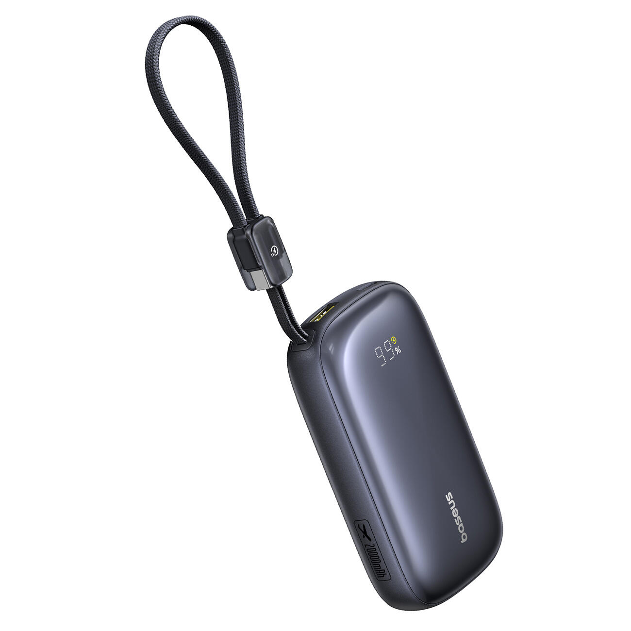 Powerbank Baseus 20000 mAh 22.5W USB-C USB-A z kablem USB-C lightning 5/7
