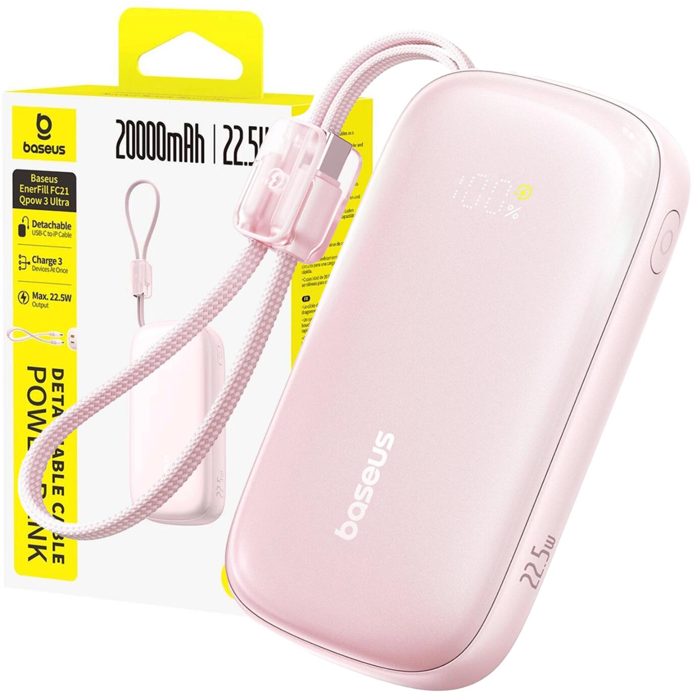 BASEUS Powerbanka 20000mAh 22.5W