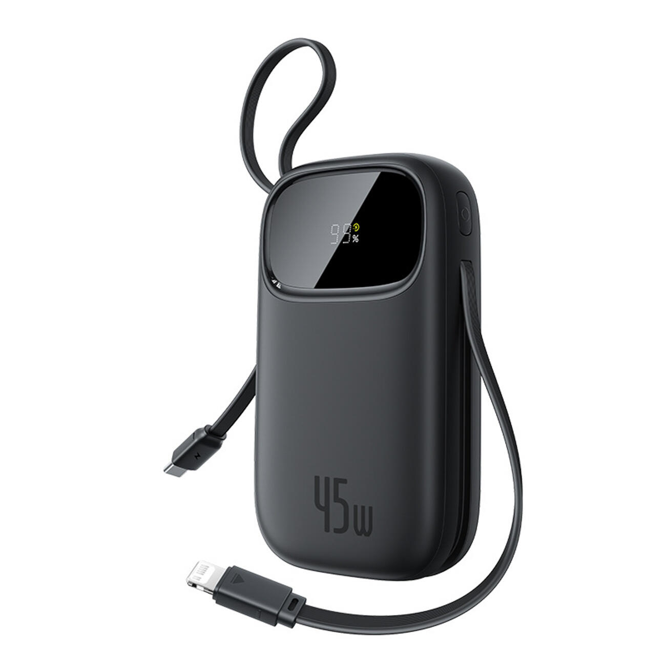Caricabatterie Portatile Rapido Baseus 20000mAh 45W USB-C USB-A Cavi Integrati 6/7