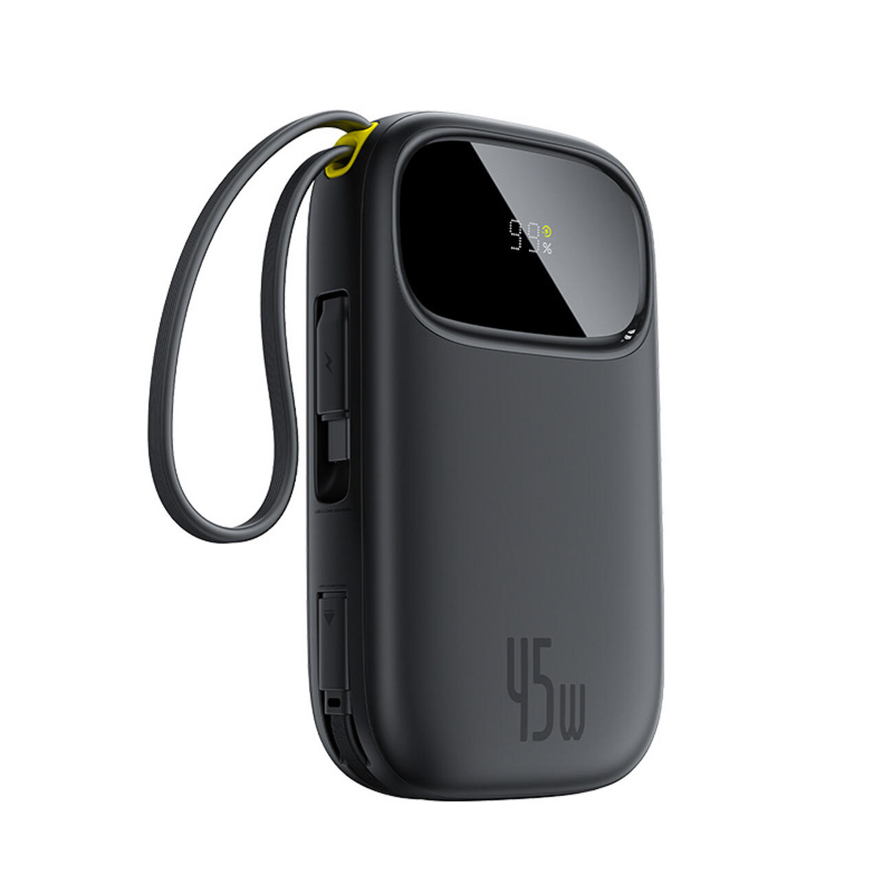 Caricabatterie Portatile Rapido Baseus 20000mAh 45W USB-C USB-A Cavi Integrati 5/7