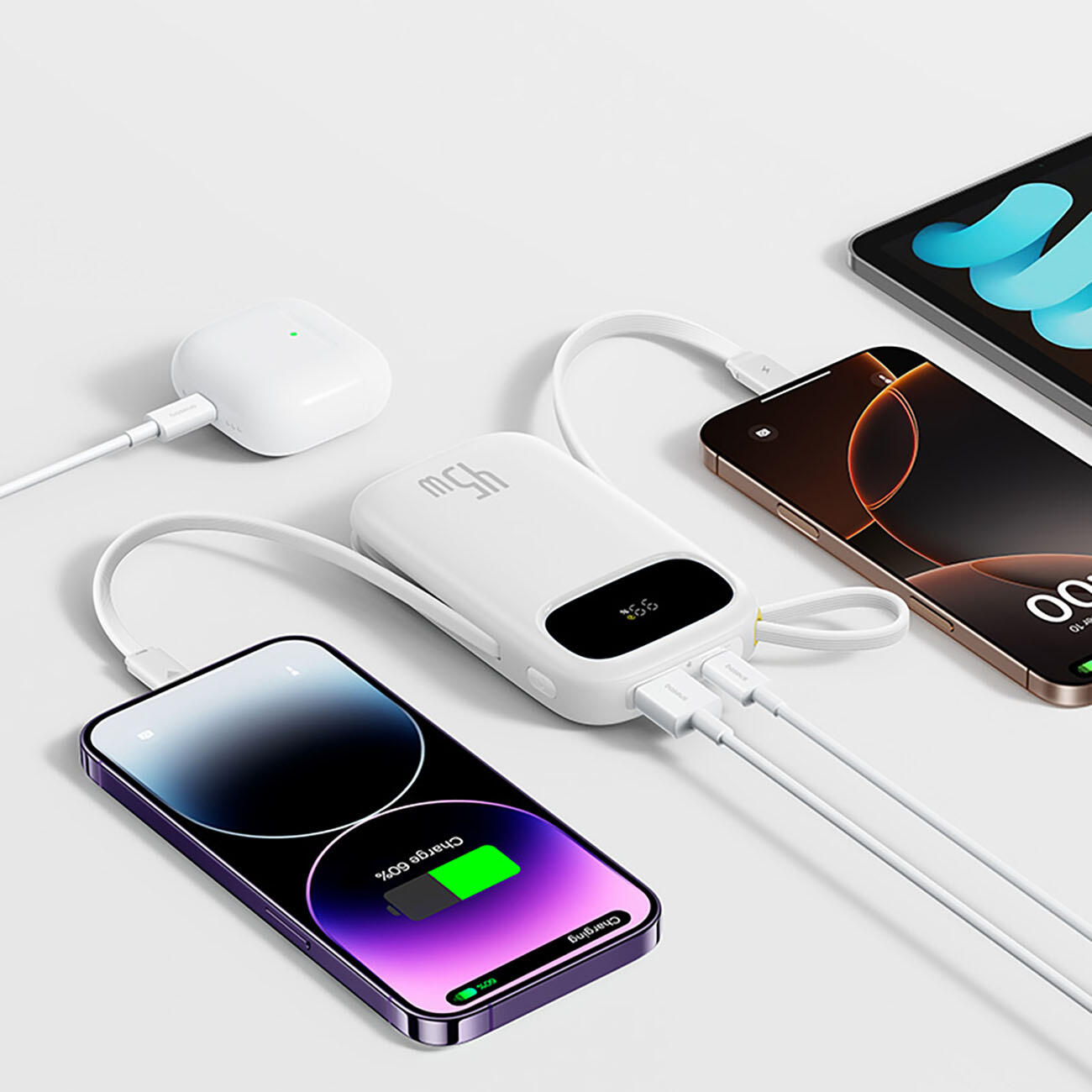 Powerbank  Baseus  20000 mAh 45W USB-C USB lightning 3/7