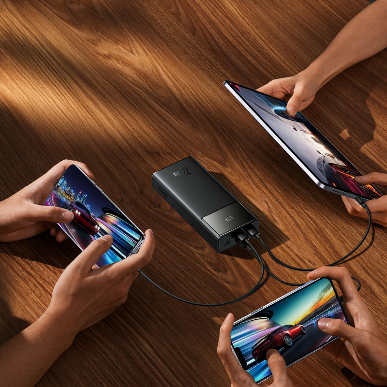 Baseus Powerbank 30000 mAh USB-C pd 22.5W z kablem 4/7