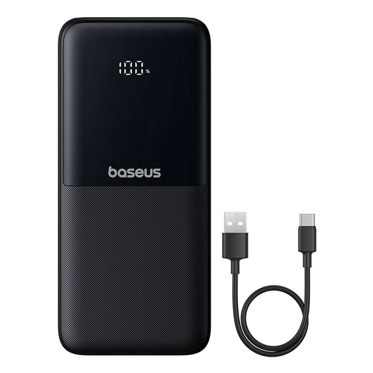 BASEUS POWERBANK 10000mAh 22.5W USB-C USB-A INGEBOUWDE KABELS USB-C LIGHTNING 3/7