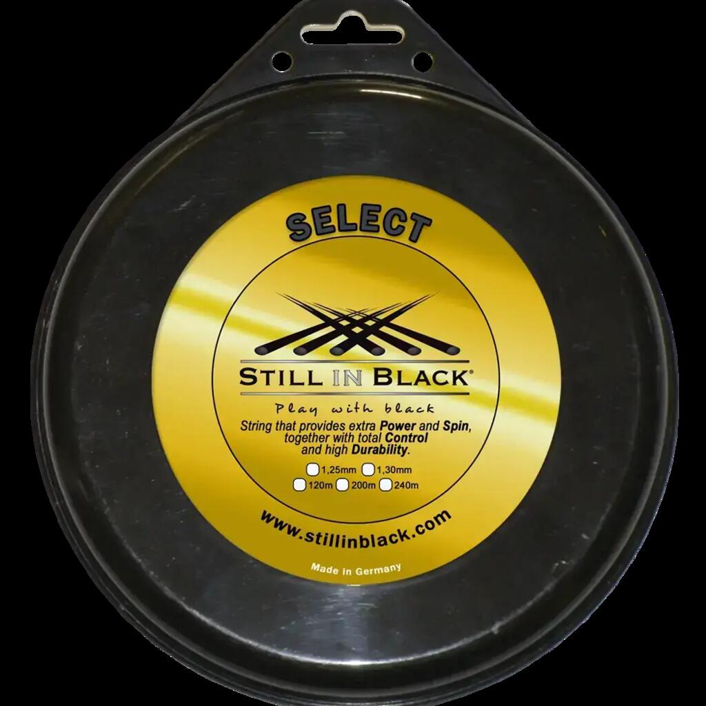 Tennis string spool Still in Black Select 200 m