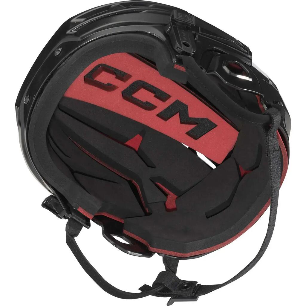 Tacks 70 Combo - Ice Hockey Helmet - Kids - 7 to 10 Years - Red - One Size
