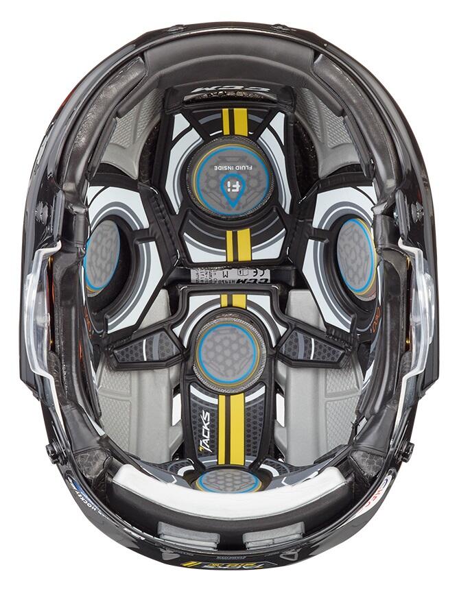 Tacks 910 - Casco de hockey sobre hielo - Negro - 52,5-57 cm 6/7