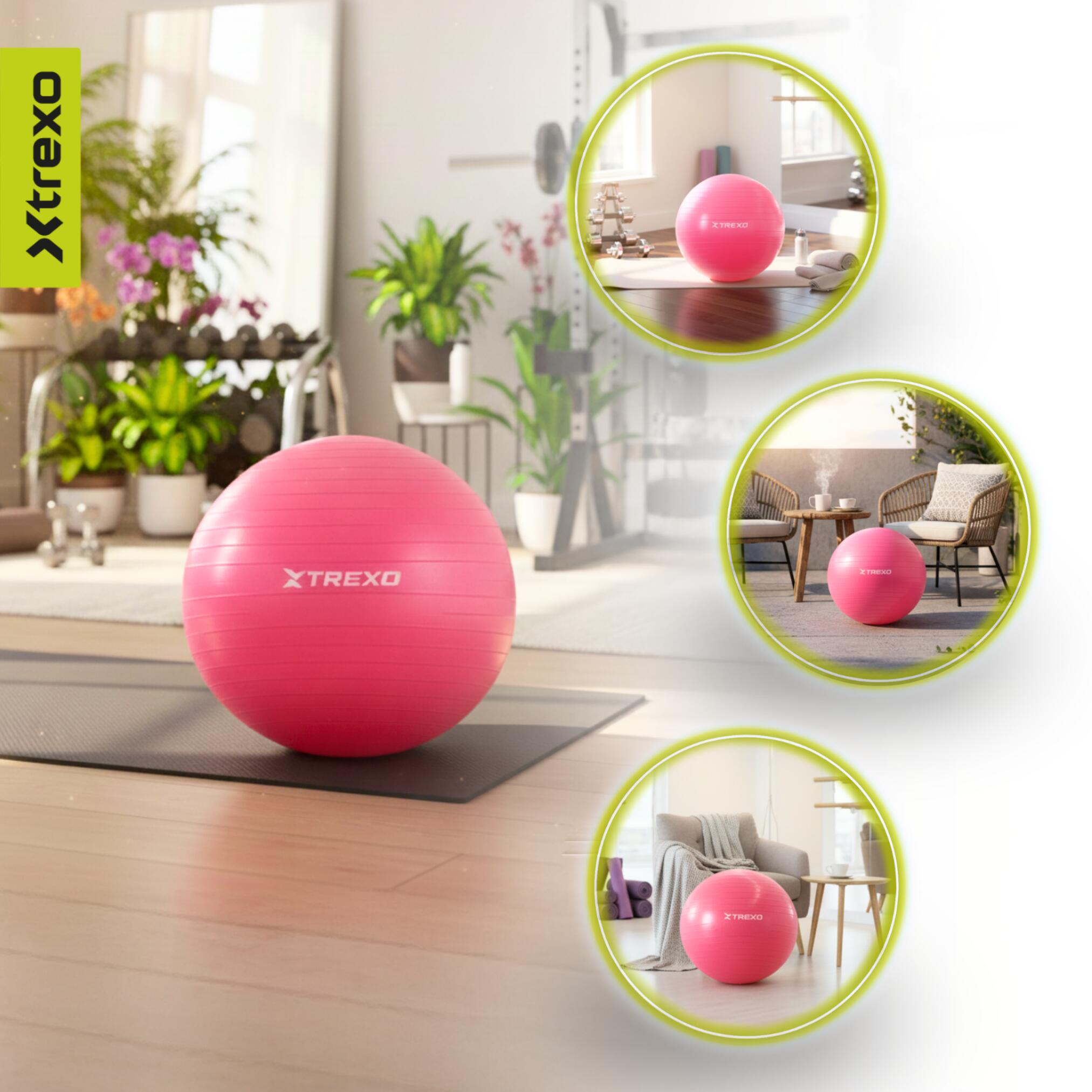 Ballon de gymnastique XTREXO TXO-B4Z007-PK 6/7