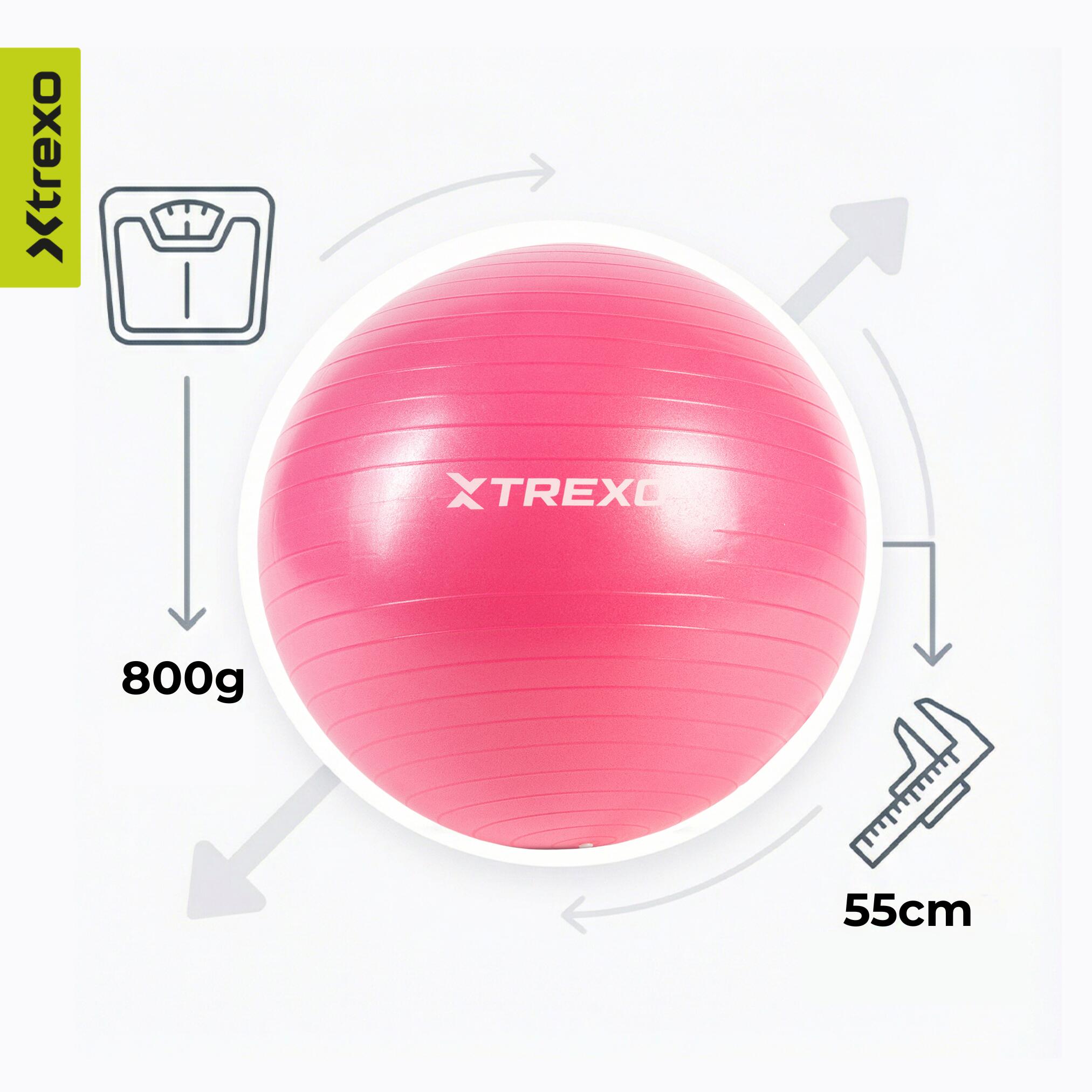 Ballon de gymnastique XTREXO TXO-B4Z007-PK 7/7