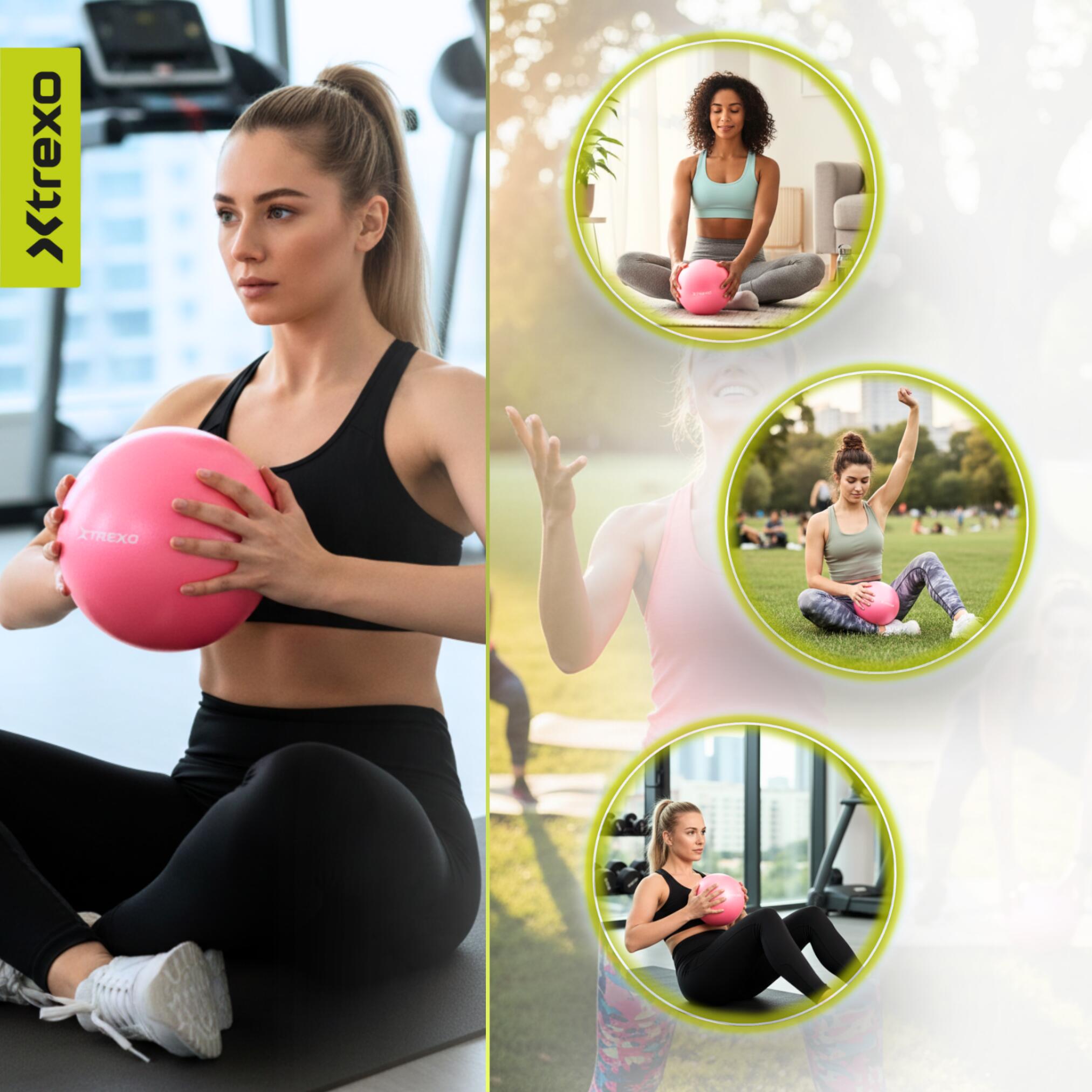 Mini gymnastiekbal XTREXO TXO-B4Z010-PK 3/7