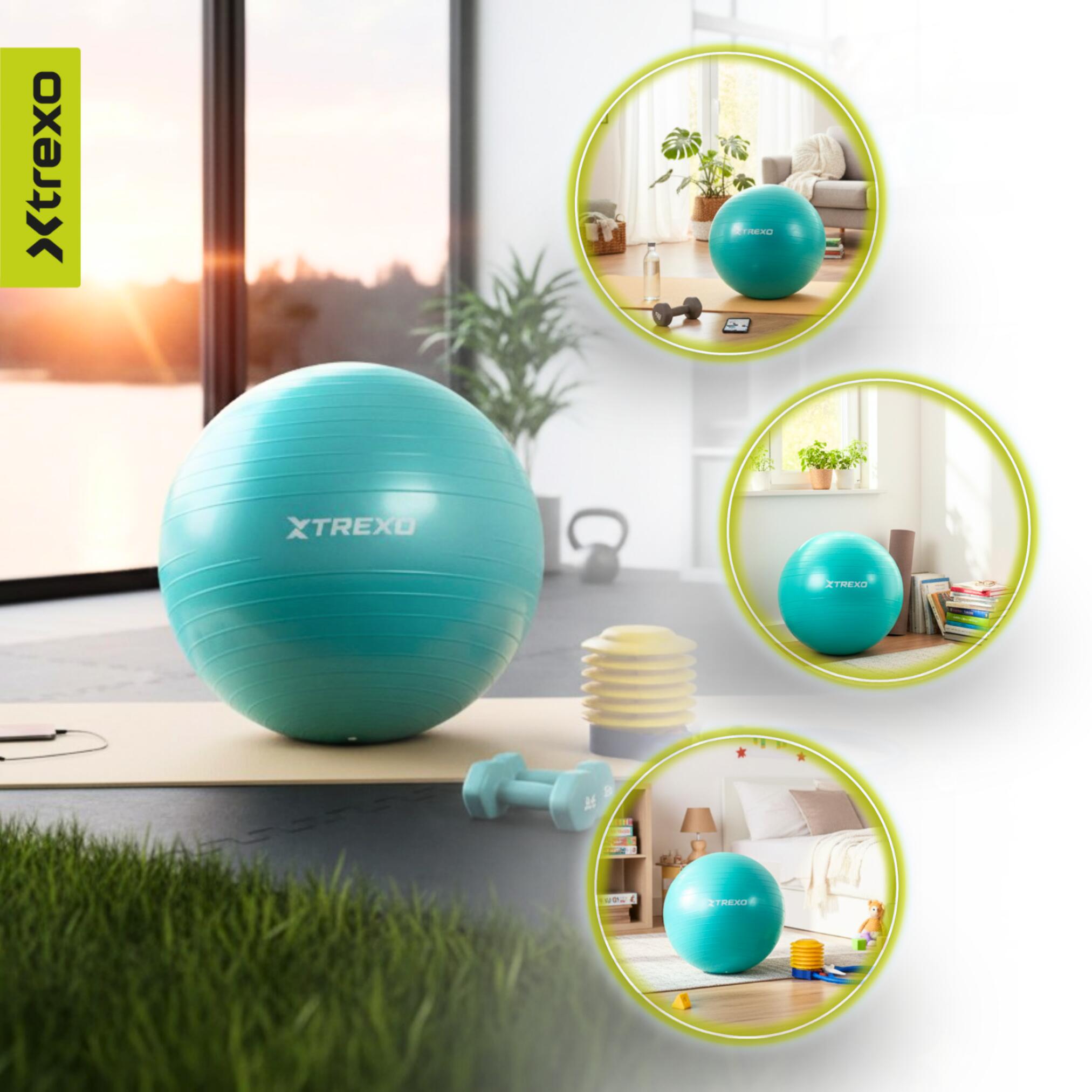 Ballon de gymnastique XTREXO TXO-B4Z007-GN 6/7