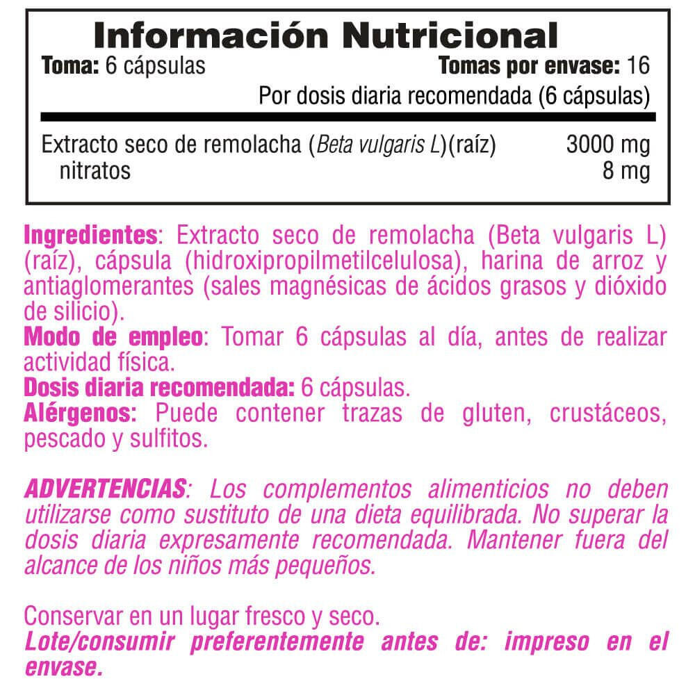 Beet root extract - 100 vegetable capsules de Smart Supplements 4/5