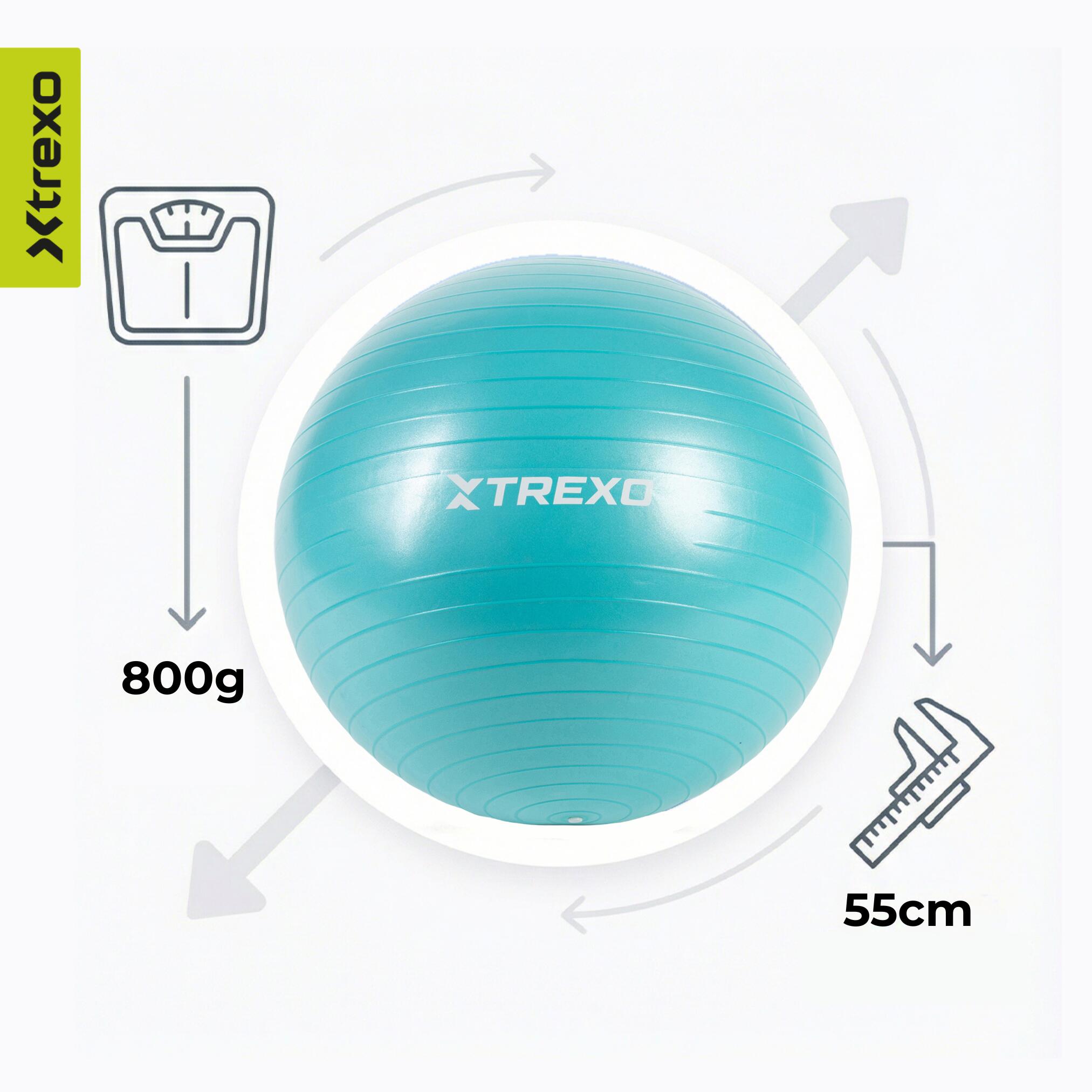 Ballon de gymnastique XTREXO TXO-B4Z007-GN 7/7