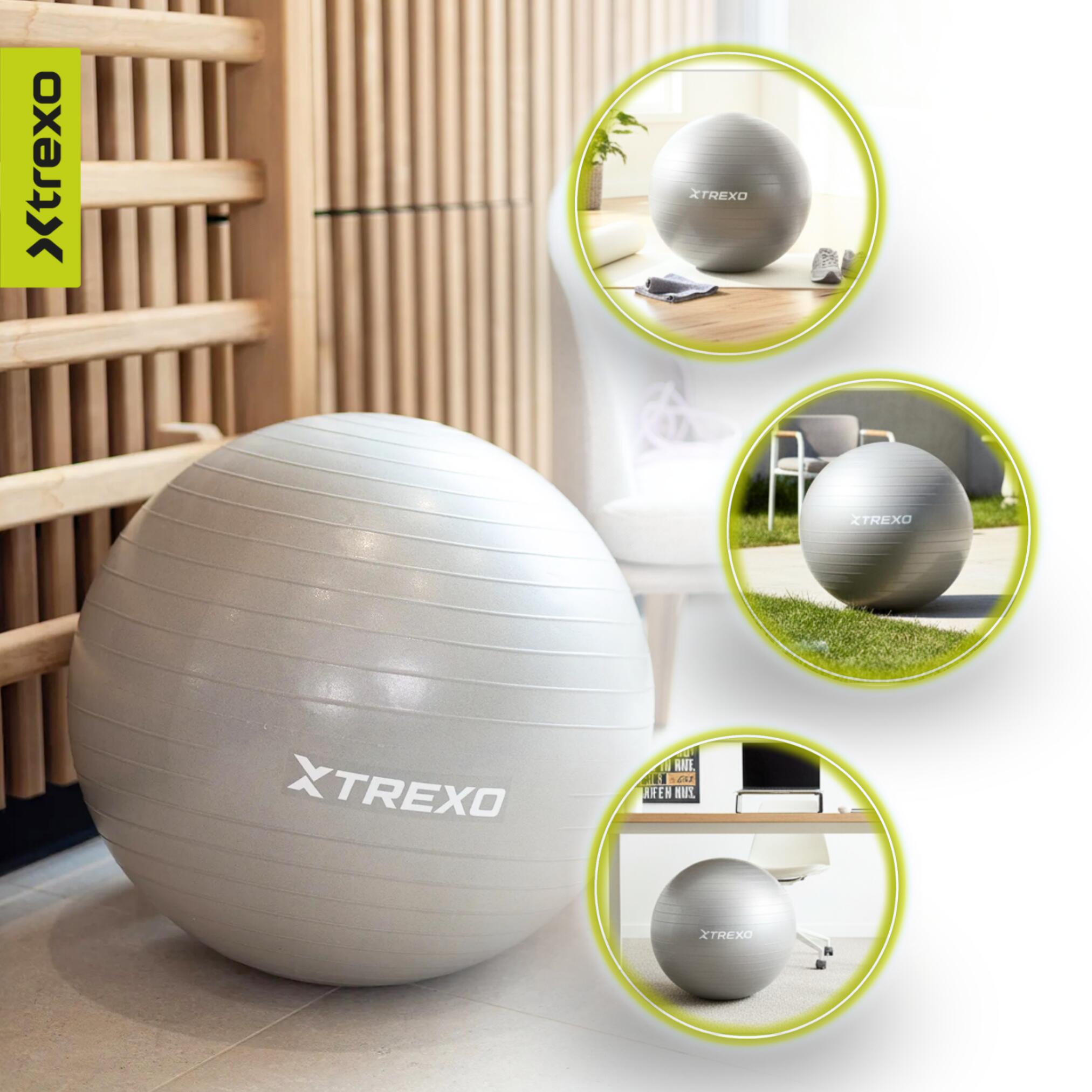 Pelota de gimnasia XTREXO TXO-B4Z007-GY 6/7