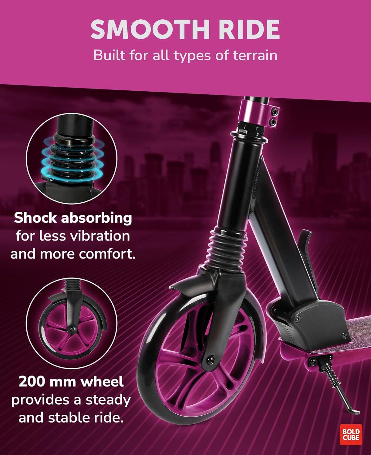 Trottinette BIG, magenta 2/7