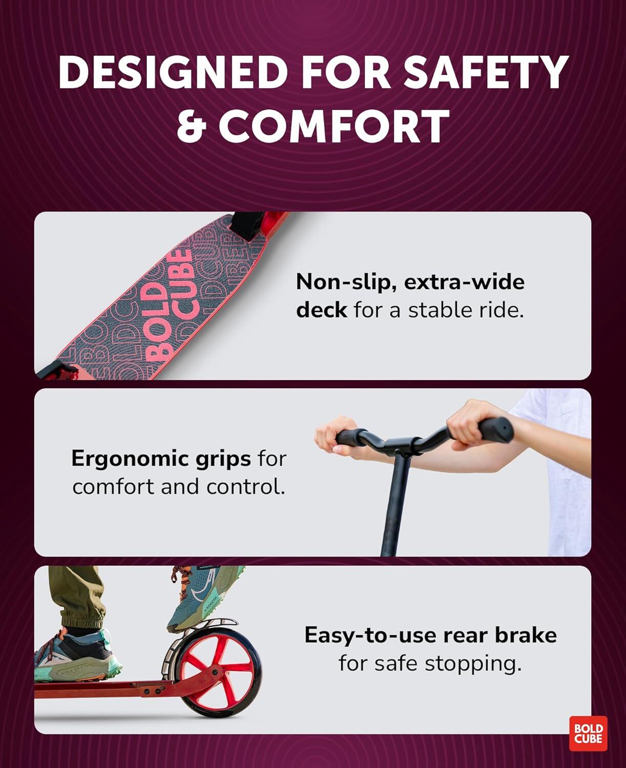 Trottinette BIG, magenta 6/7