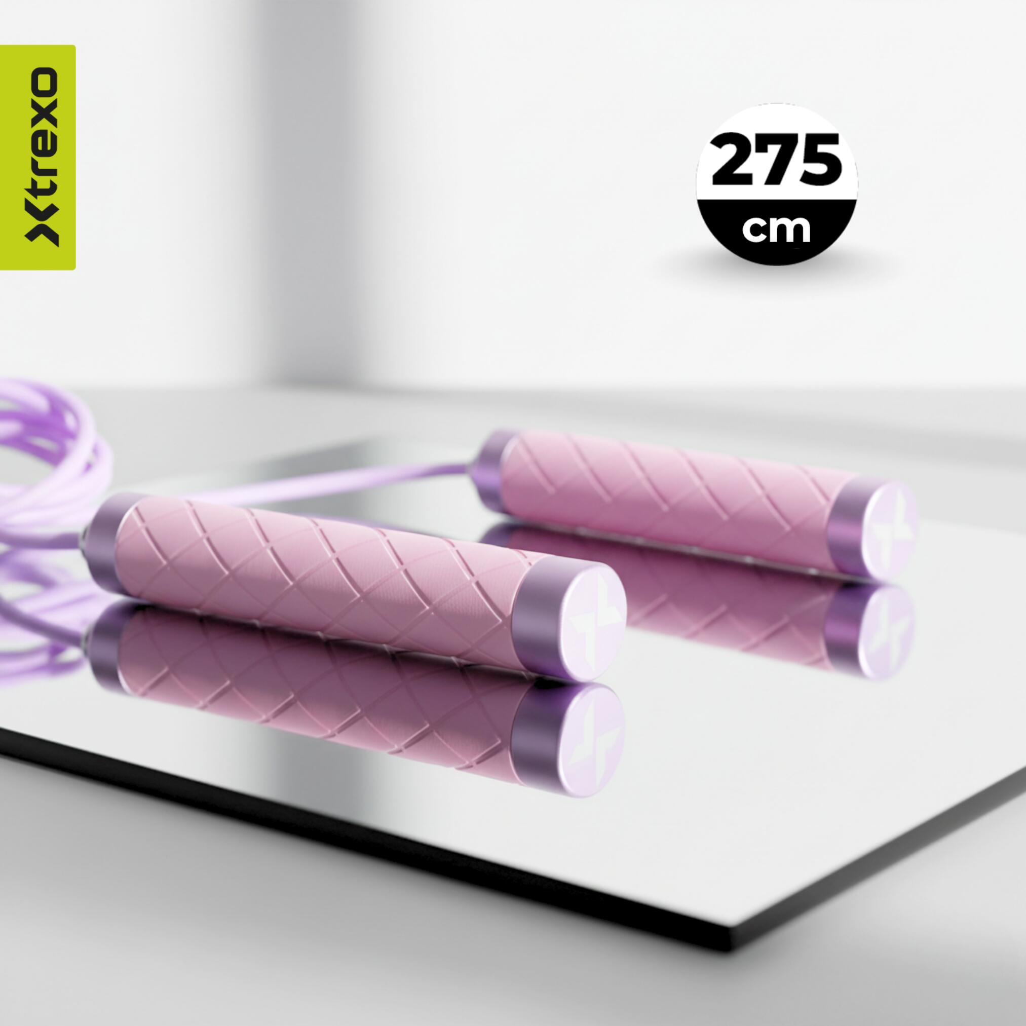 Corde à sauter XTREXO Advanced, violette 7/7