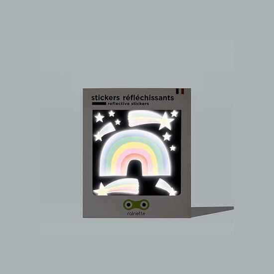 Autocollants vélo arc-en-ciel