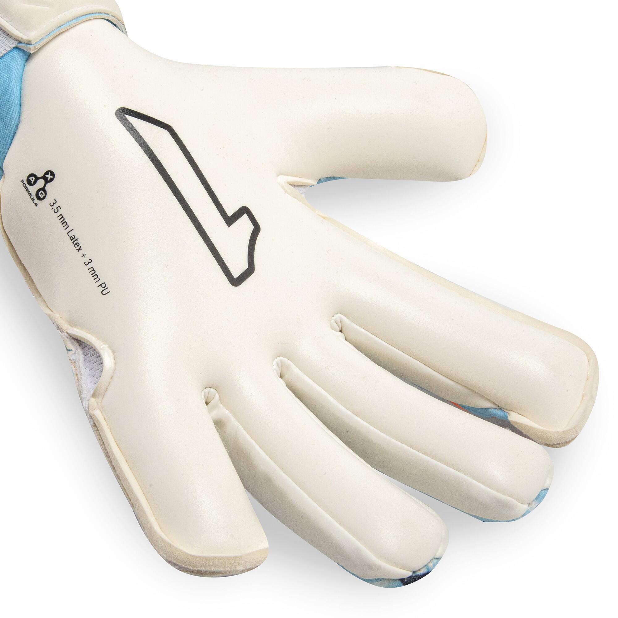Guantes De Portero Adulto Rinat Egotiko X Pro Azul/naranja 3/6
