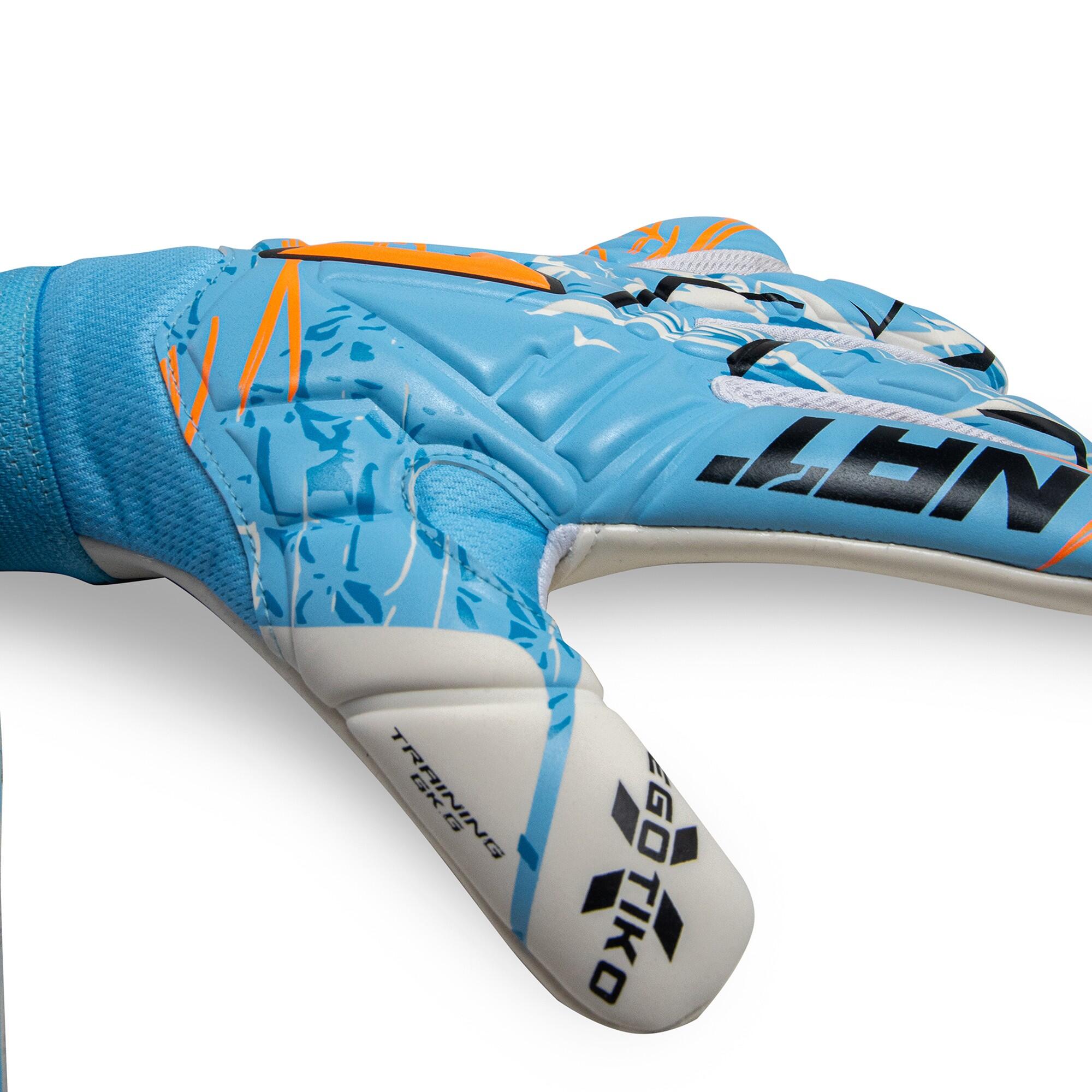 Keepershandschoen Volwassen Rinat Egotiko X Training  Blauw/oranje 6/7
