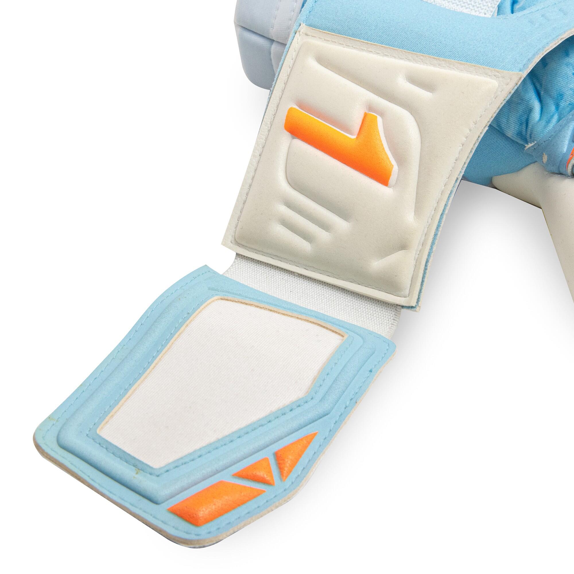 Guantes De Portero Adulto Rinat Egotiko X Pro Azul/naranja 4/6