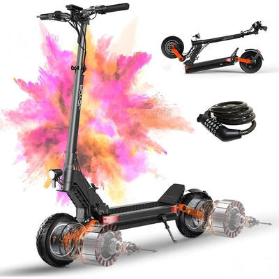 Monopattino elettrico JOYOR S10 Nero + Lucchetto a combinazione