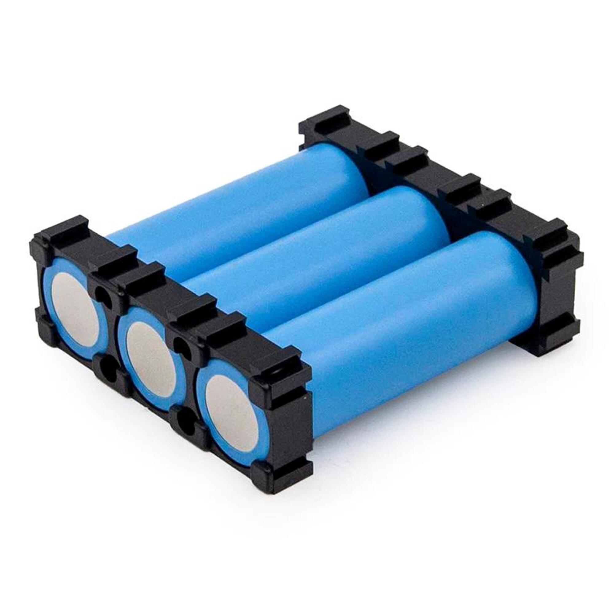 Soporte baterías 21700 1x3 - 10 uds 3/3