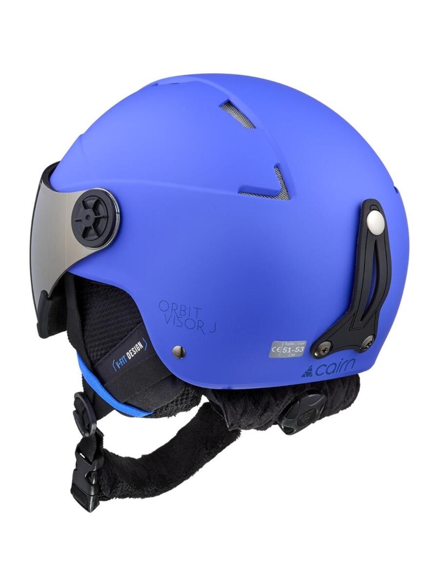 Casque CAIRN Android J – Turquoise Et Néon Rose, Design Protège-bras Pour Enfants