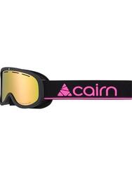 Masque de ski enfant - Maestro J CLX3 - Noir mat Rose fluo