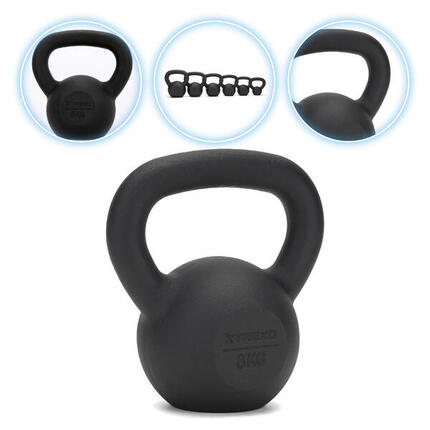 Kettlebelll Żeliwny XTREXO 8 kg