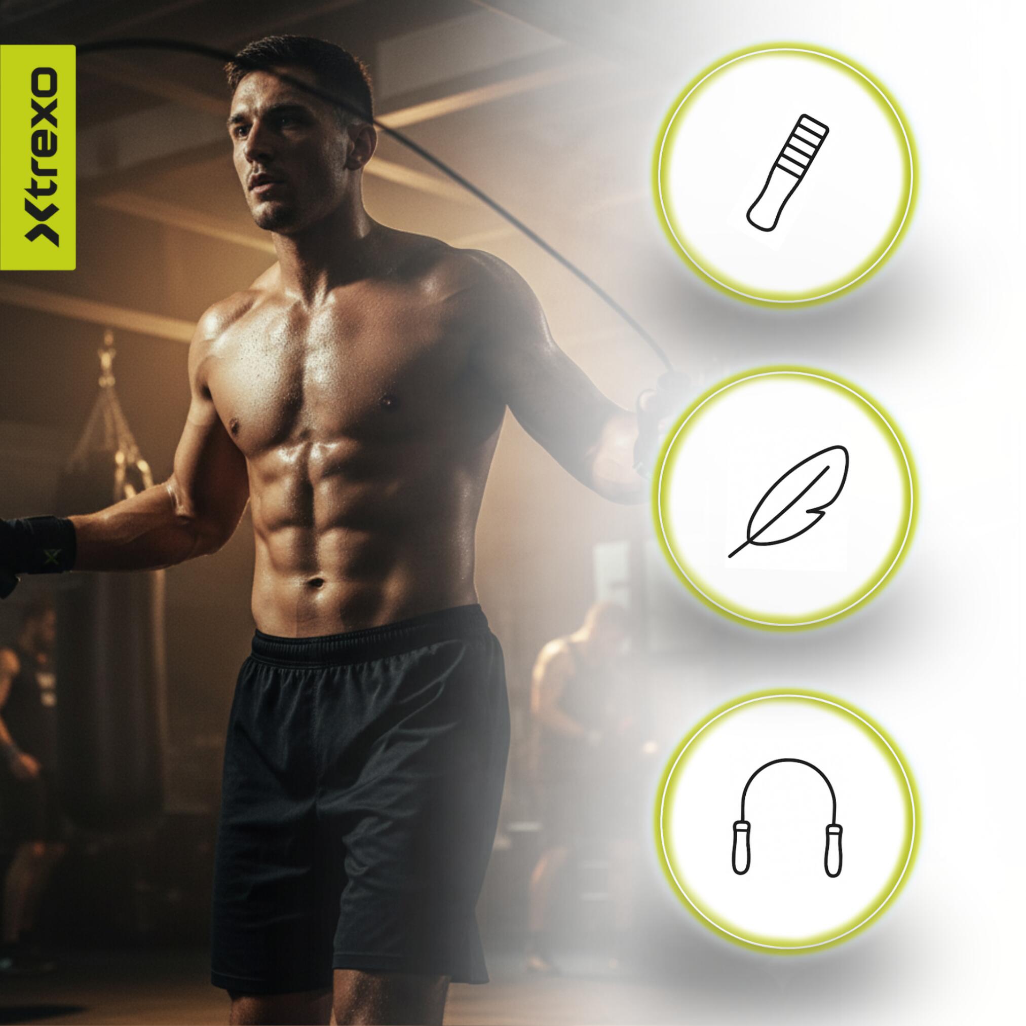 XTREXO Corda per saltare boxe base 4/7