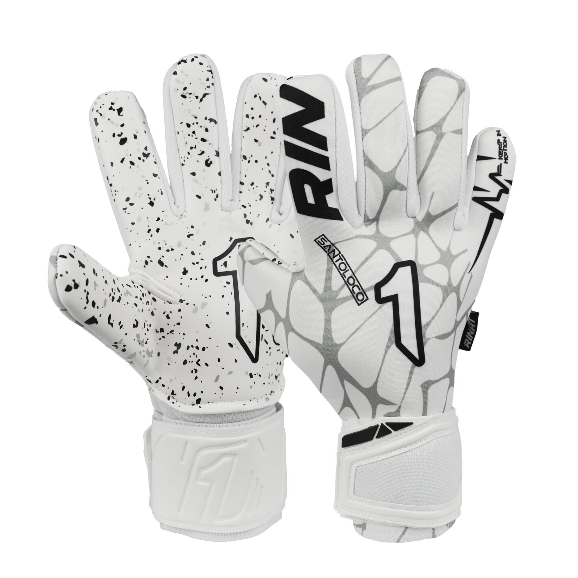Rinat - Gants De Gardien Rinat Santoloco - Gants - Blanc - 7 - Decathlon