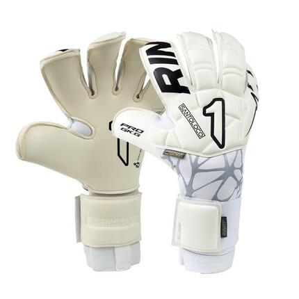 Gants de Gardien Football Rinat Adulte Santoloco Pro Noir Pelouse Naturelle