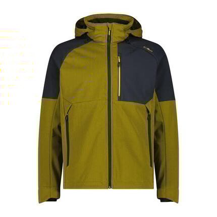 Vestes Outdoor Homme - CMP Man Soft Jacket Zip - Gold Green