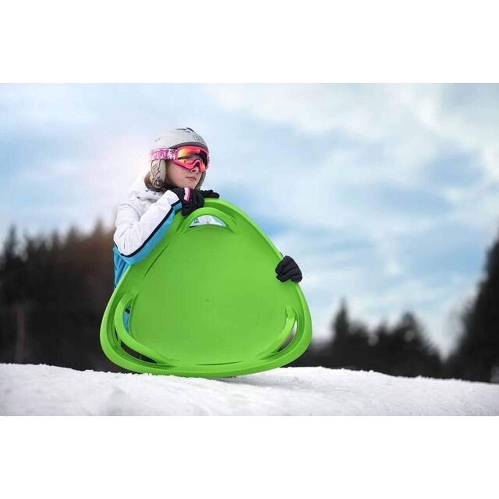 Sanie disc Meteor 70 cm, Verde