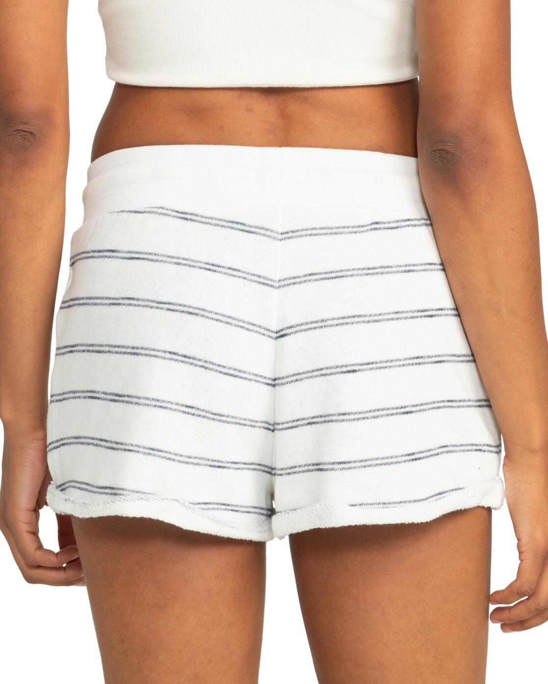 Short molletonné PERFECT WAVE Blanc Femme 4/4