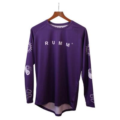 Technisch trailrunning-t-shirt voor heren rumm long purple