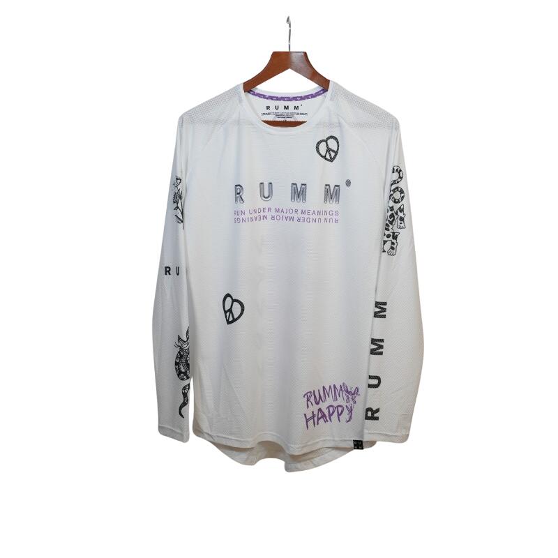 T-shirt técnica de trail running para homem rumm majors